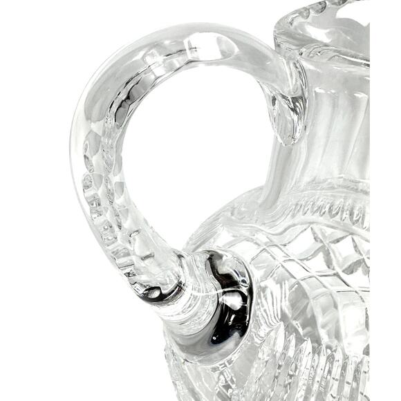 Versailles by Crystal Clear Industries 60 OZ Heavy Sparkling Crystal Pitcher! - Picture 3 of 9